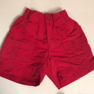 Size 20 Red AFTCO shorts